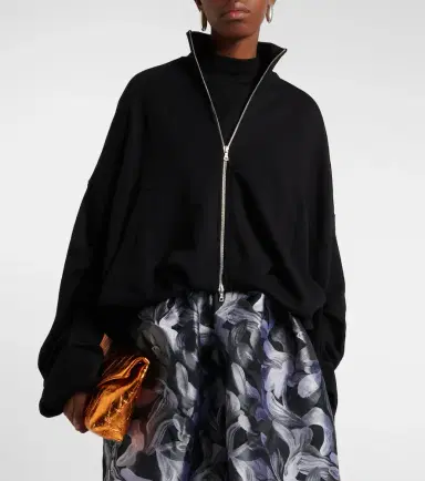 Dries Van Noten Cotton jersey sweatshirt | Thumbnail 7 Dries Van Noten Cotton jersey sweatshirt | Thumbnail 7