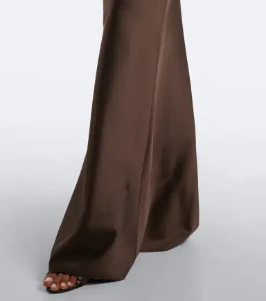 Ralph Lauren Collection Chilton halterneck satin gown | Thumbnail 4