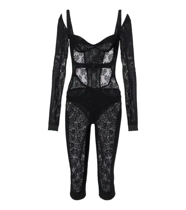 The Attico Lace jumpsuit