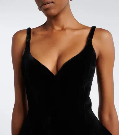 David Koma Velvet minidress | Thumbnail 5 David Koma Velvet minidress | Thumbnail 5