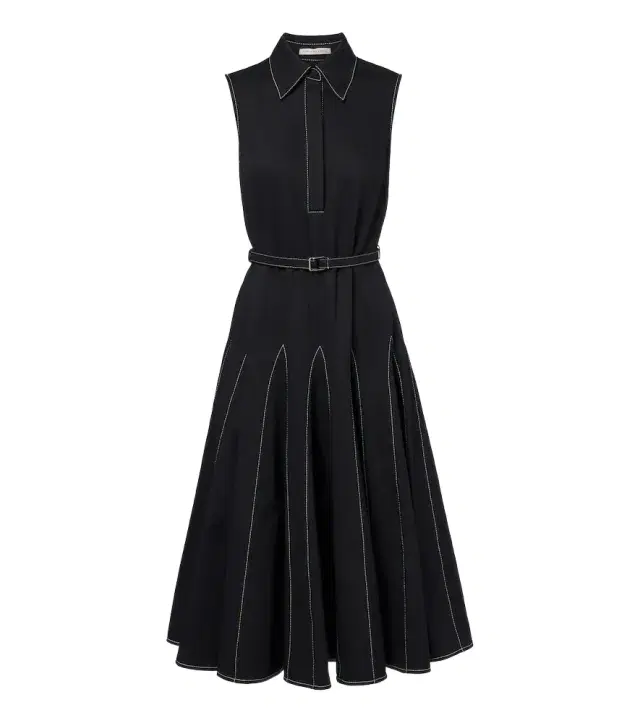 Emilia Wickstead Monique cotton poplin midi dress