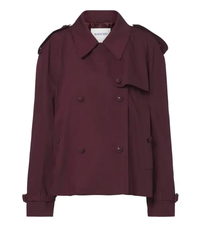 Burberry Mayfair wool twill trench jacket