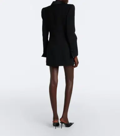 Saint Laurent Wool blazer dress | Thumbnail 5 Saint Laurent Wool blazer dress | Thumbnail 5