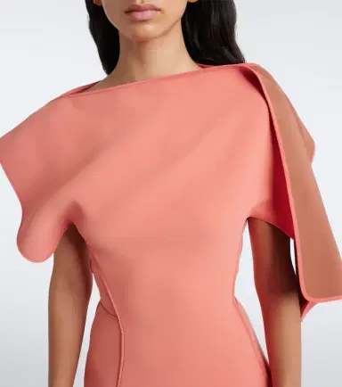 Maticevski Diadem draped asymmetric midi dress | Thumbnail 3