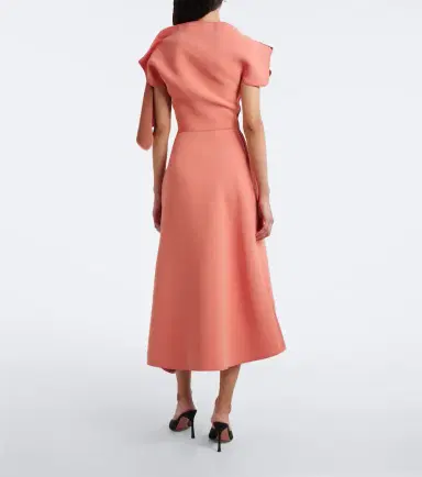 Maticevski Diadem draped asymmetric midi dress | Thumbnail 4