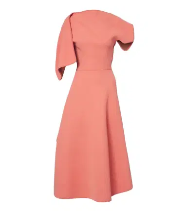 Maticevski Diadem draped asymmetric midi dress | Thumbnail 1