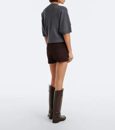 STOULS Roxie suede shorts | Thumbnail 3 STOULS Roxie suede shorts | Thumbnail 3