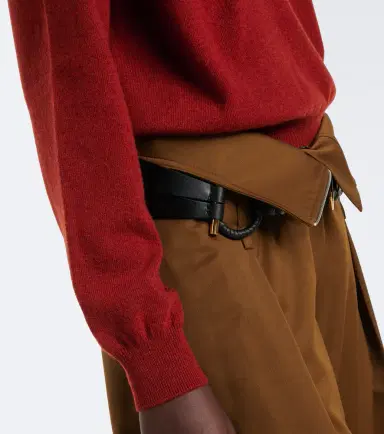 Ferragamo Cutout wool and cashmere-blend sweater | Thumbnail 5 Ferragamo Cutout wool and cashmere-blend sweater | Thumbnail 5