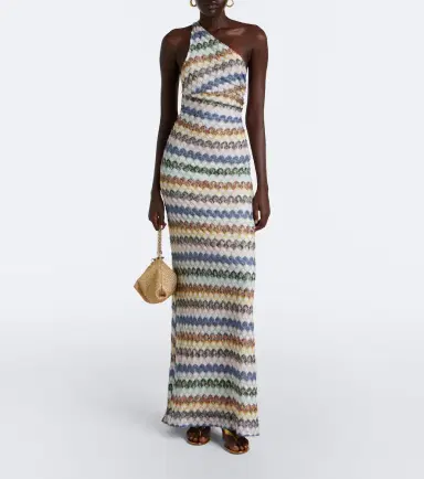 Missoni One-shoulder lamé gown | Thumbnail 2