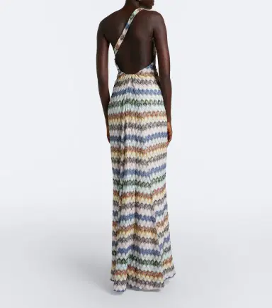 Missoni One-shoulder lamé gown | Thumbnail 3