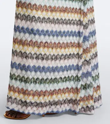Missoni One-shoulder lamé gown | Thumbnail 4