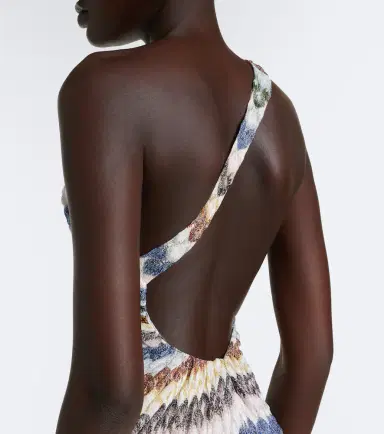 Missoni One-shoulder lamé gown | Thumbnail 6