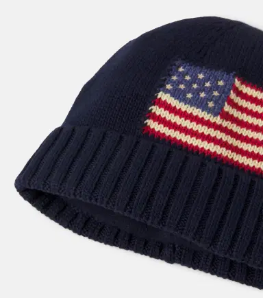 Polo Ralph Lauren Kids Intarsia cotton beanie | Thumbnail 2