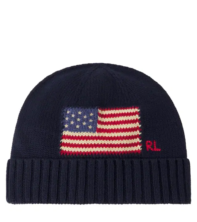 Polo Ralph Lauren Kids Intarsia cotton beanie