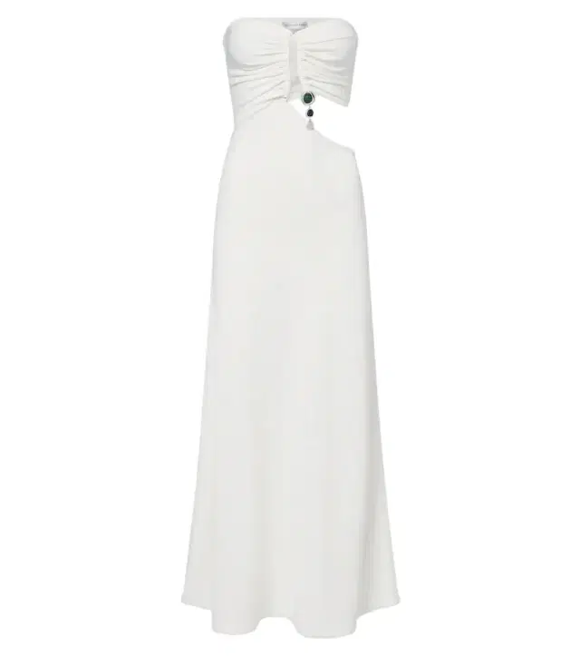 Christopher Esber Embellished cutout jersey maxi dress