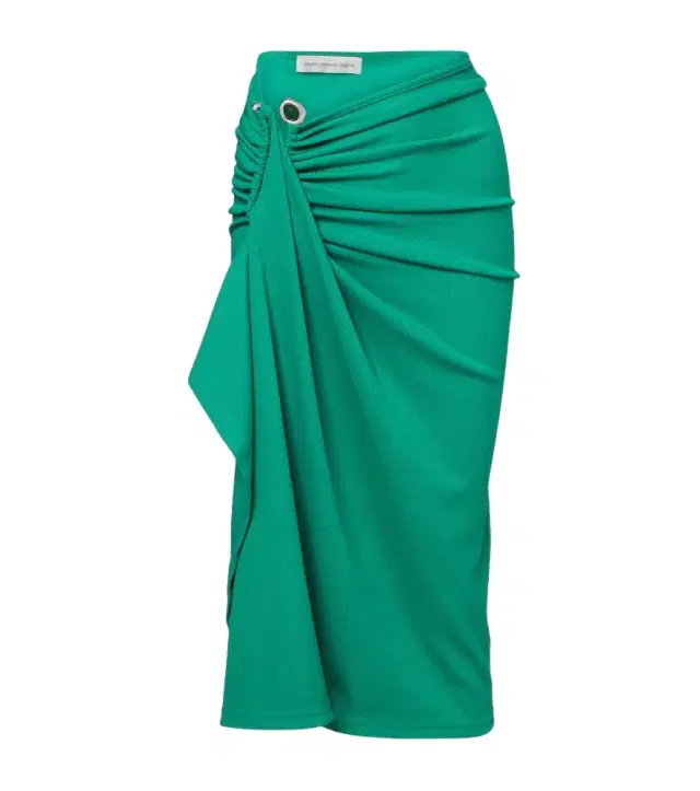 Christopher Esber Crystal Pendant jersey midi skirt