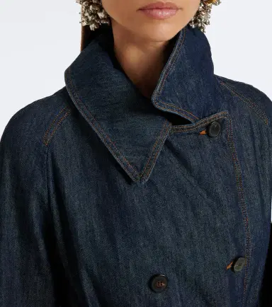 Dries Van Noten Denim trench coat | Thumbnail 5 Dries Van Noten Denim trench coat | Thumbnail 5