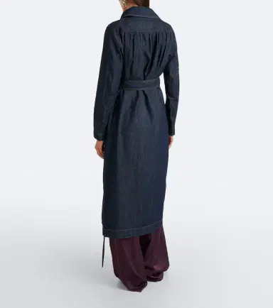 Dries Van Noten Denim trench coat | Thumbnail 6 Dries Van Noten Denim trench coat | Thumbnail 6