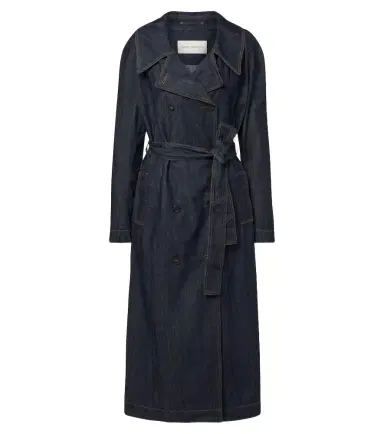 Dries Van Noten Denim trench coat | Thumbnail 1 Dries Van Noten Denim trench coat | Thumbnail 1
