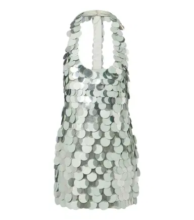 Retrofête Retrofête Briggs sequined halterneck minidress | Thumbnail 1