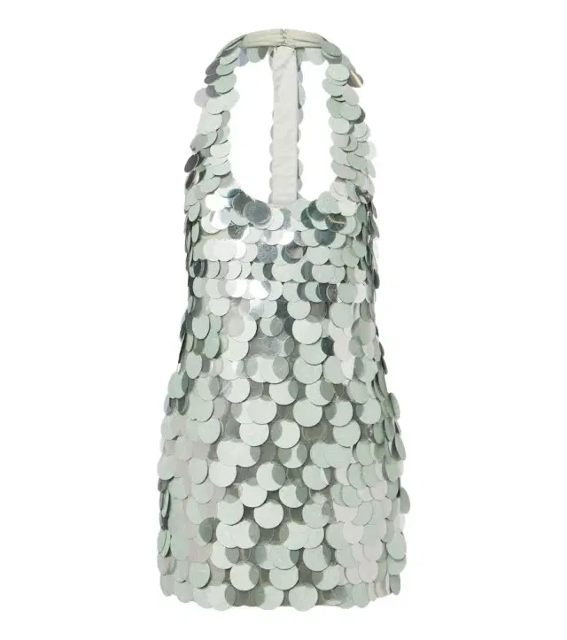 Retrofete Retrofête Briggs sequined halterneck minidress