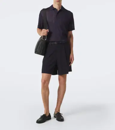 Missoni Greek Key knitted polo shirt | Thumbnail 2