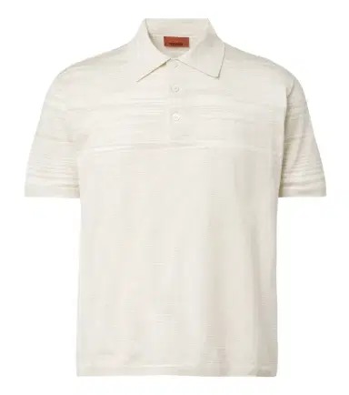Missoni Cotton-blend polo shirt | Thumbnail 1 Missoni Cotton-blend polo shirt | Thumbnail 1
