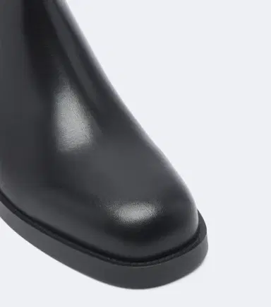 Burberry Huntley Check leather ankle boots | Thumbnail 3 Burberry Huntley Check leather ankle boots | Thumbnail 3