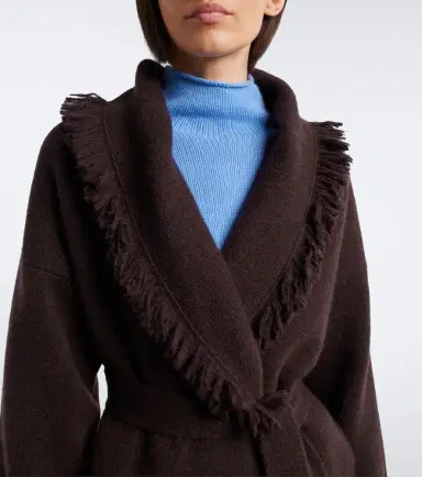 Alanui Finest cashmere and silk-blend cardigan | Thumbnail 4