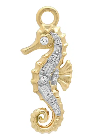 SARA WEINSTOCK Diamond Seahorse Pendant | Thumbnail 1 SARA WEINSTOCK Diamond Seahorse Pendant | Thumbnail 1