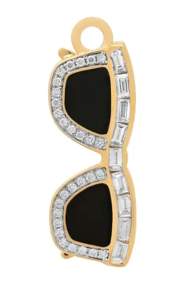 SARA WEINSTOCK Diamond Vertical Sunglasses Charm | Thumbnail 1 SARA WEINSTOCK Diamond Vertical Sunglasses Charm | Thumbnail 1