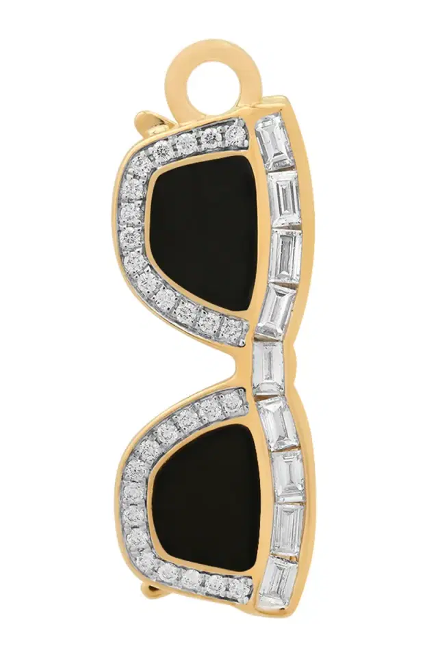 SARA WEINSTOCK Diamond Vertical Sunglasses Charm