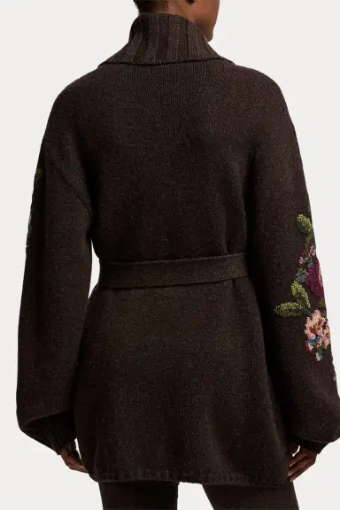 Ralph Lauren Floral Shawl Collar Cardigan | Thumbnail 5