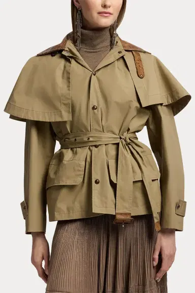 Ralph Lauren Woven Barn Coat | Thumbnail 3 Ralph Lauren Woven Barn Coat | Thumbnail 3