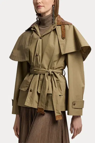 Ralph Lauren Woven Barn Coat | Thumbnail 4 Ralph Lauren Woven Barn Coat | Thumbnail 4