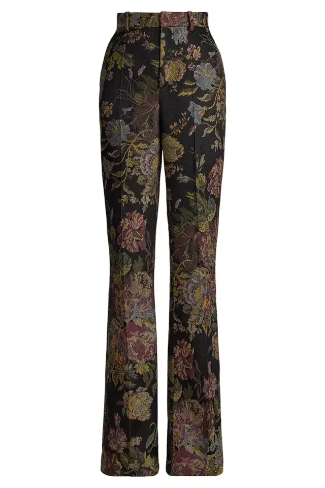 Ralph Lauren Woven Fluid Tapestry Pant