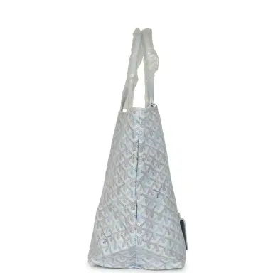 goyard Goyard Goyardine Polar Blue Saint Louis GM Tote Palladium Hardware | Thumbnail 3
