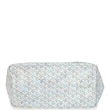 goyard Goyard Goyardine Polar Blue Saint Louis GM Tote Palladium Hardware | Thumbnail 7