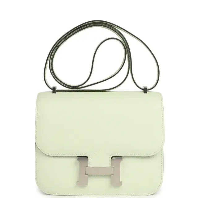 HERMÈS Hermes Constance 18 Vert Fizz Epsom Palladium Hardware