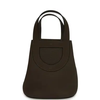HERMÈS Hermes In-The-Loop 18 Vert Loden Clemence and Swift Gold Hardware | Thumbnail 4 HERMÈS Hermes In-The-Loop 18 Vert Loden Clemence and Swift Gold Hardware | Thumbnail 4