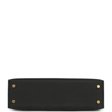 HERMÈS Hermes Kelly Sellier 20 Black Epsom Gold Hardware | Thumbnail 6