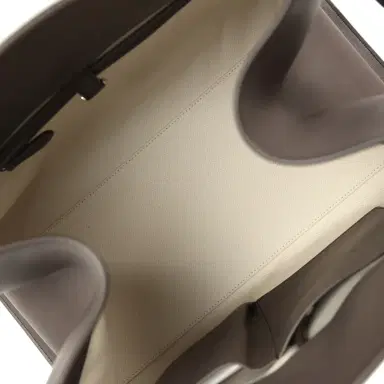 The Row The Row Soft Margaux 15 Mid Grey Saddle Leather Silver Hardware | Thumbnail 9 The Row The Row Soft Margaux 15 Mid Grey Saddle Leather Silver Hardware | Thumbnail 9