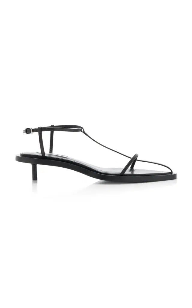 Jil Sander Leather Sandals