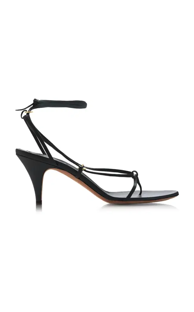 Khaite Marion Leather Sandals