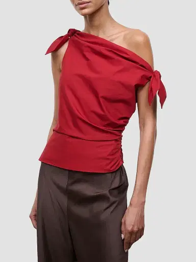 Staud Women's Bellaria Cotton-Blend Top | Thumbnail 4 Staud Women's Bellaria Cotton-Blend Top | Thumbnail 4