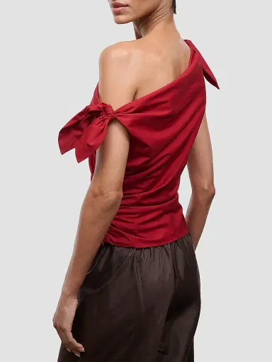 Staud Women's Bellaria Cotton-Blend Top | Thumbnail 5 Staud Women's Bellaria Cotton-Blend Top | Thumbnail 5
