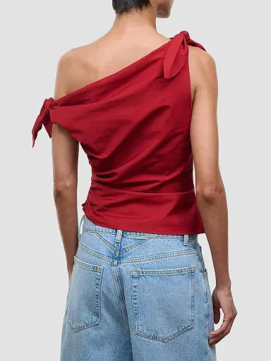 Staud Women's Bellaria Cotton-Blend Top | Thumbnail 6 Staud Women's Bellaria Cotton-Blend Top | Thumbnail 6