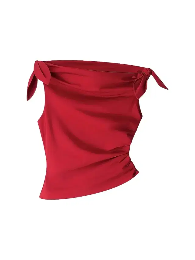 Staud Women's Bellaria Cotton-Blend Top - Rouge