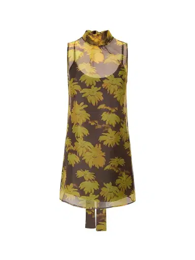 Staud Women's Albee Floral Mini Dress | Thumbnail 1 Staud Women's Albee Floral Mini Dress | Thumbnail 1