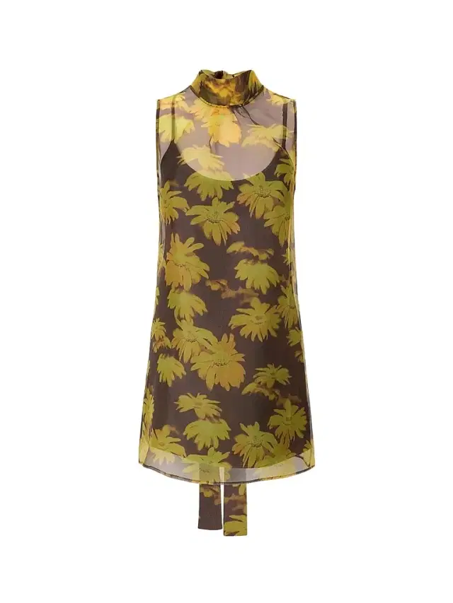 Staud Women's Albee Floral Mini Dress - Golden Daisy